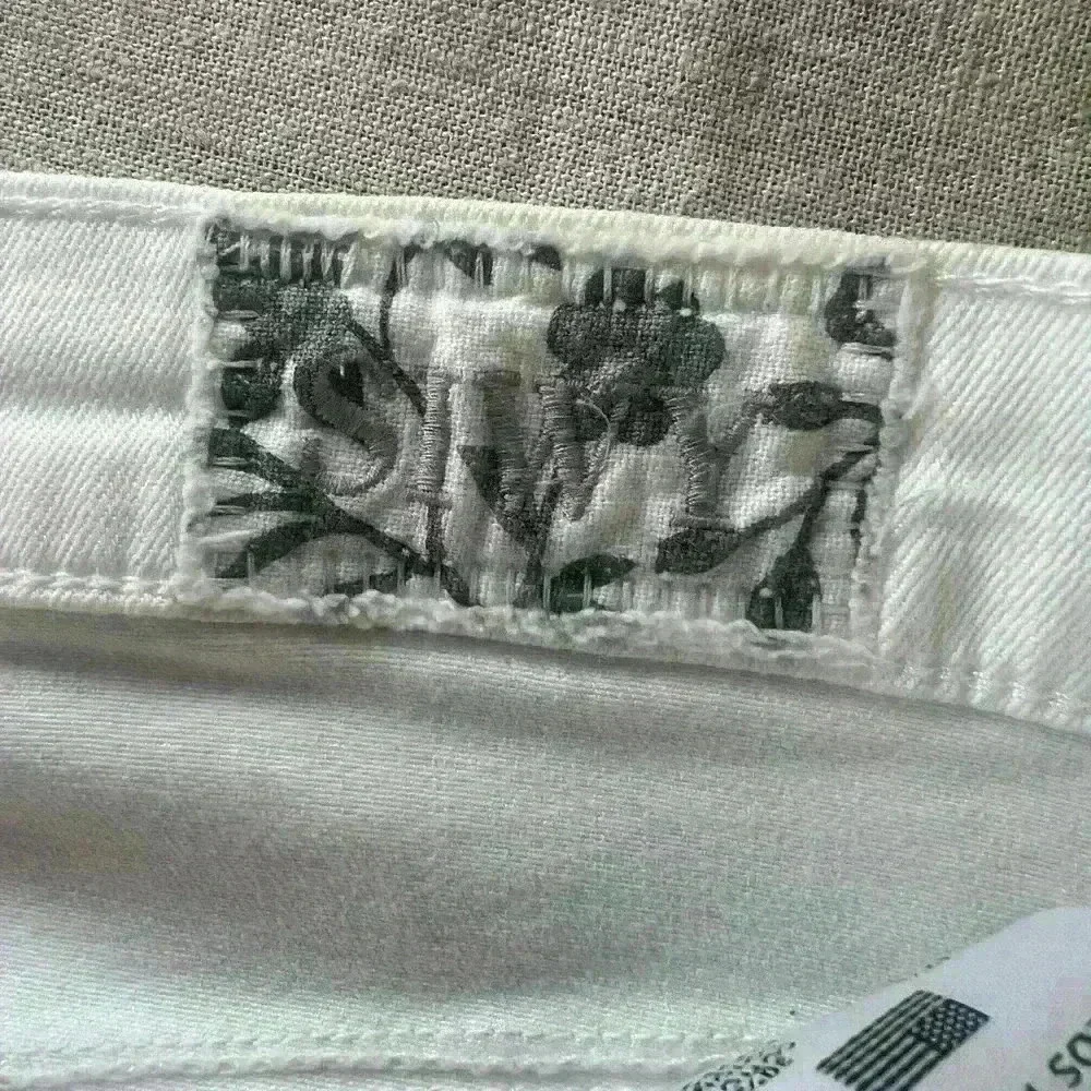 SIWY white Emmylou Jeans 29. High Waist Ankle Flare. NWT. - Picture 13 of 16